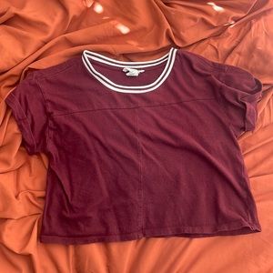 Forever 21 -Maroon Crop Top